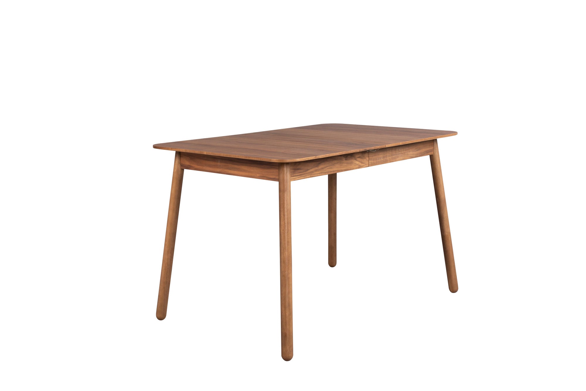 Zuiver Glimps Walnut Brown Wood Extending Dining Table